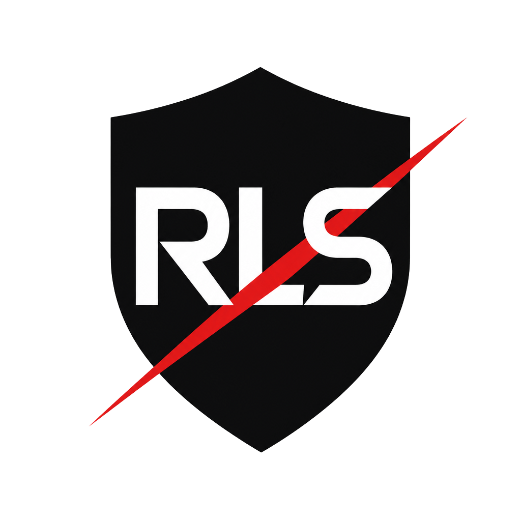 Red Line Shield logo